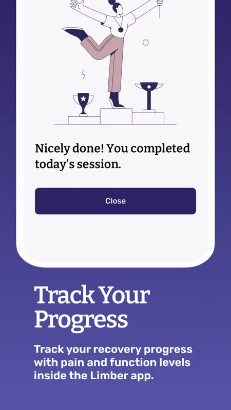 Limber Health Home Exercise screenshot 6 of 6