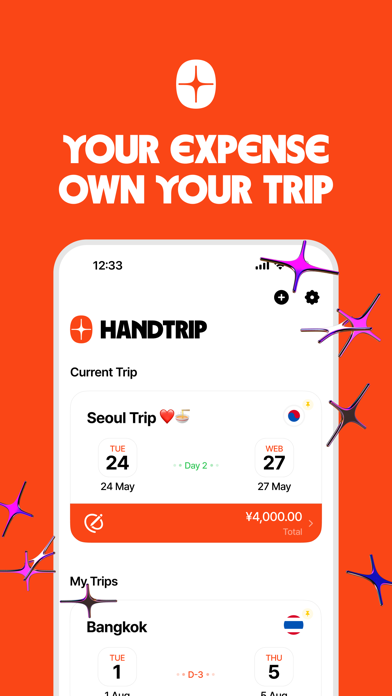 Screenshot #1 pour handtrip - trip expense