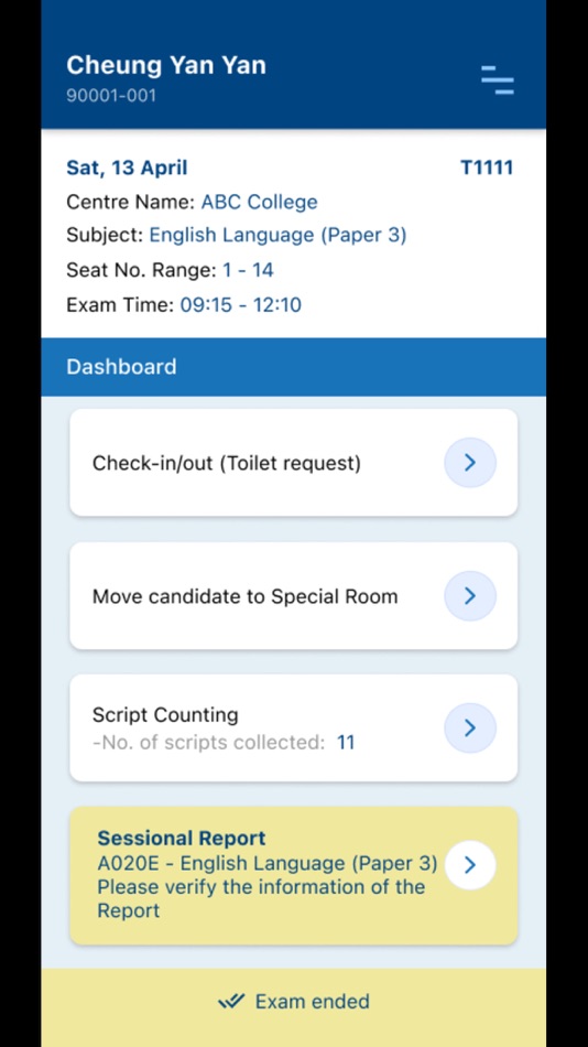 #9. i-Invigilation (HKDSE) 監考易 (iOS) Podle: Hong Kong Examinations And Assessment Authority