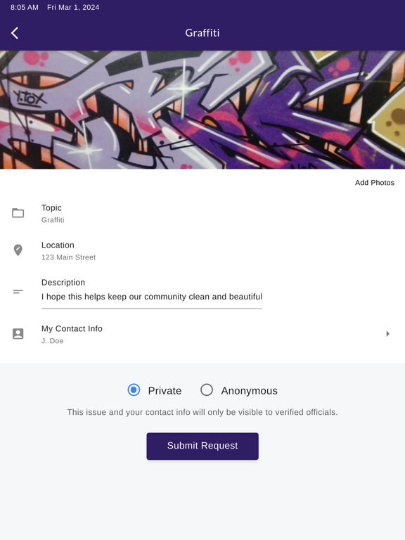 App screenshot
