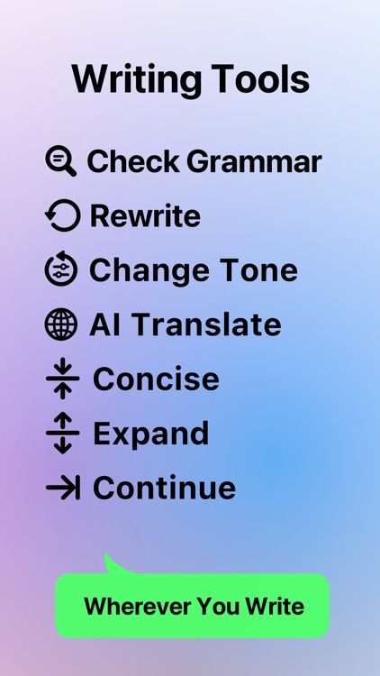 AI Keyboard – AnyWrite Type AI