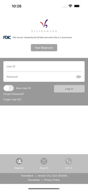 VisionBank Mobile screenshot 2