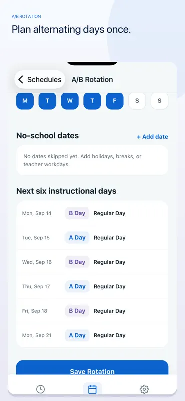 ClassBell Alarm screenshot 4 of 5