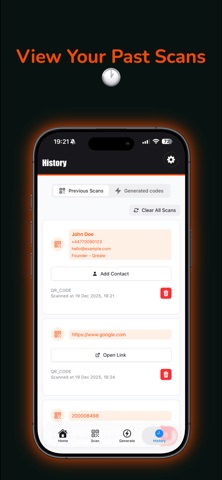 Qreate screenshot