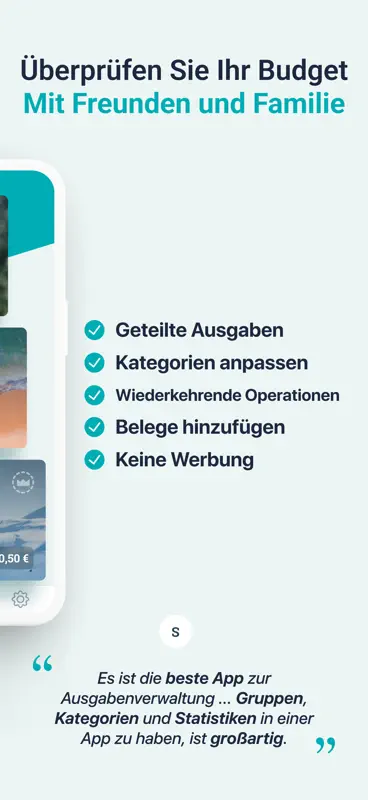 Sesterce – Split expenses screenshot 2 of 5