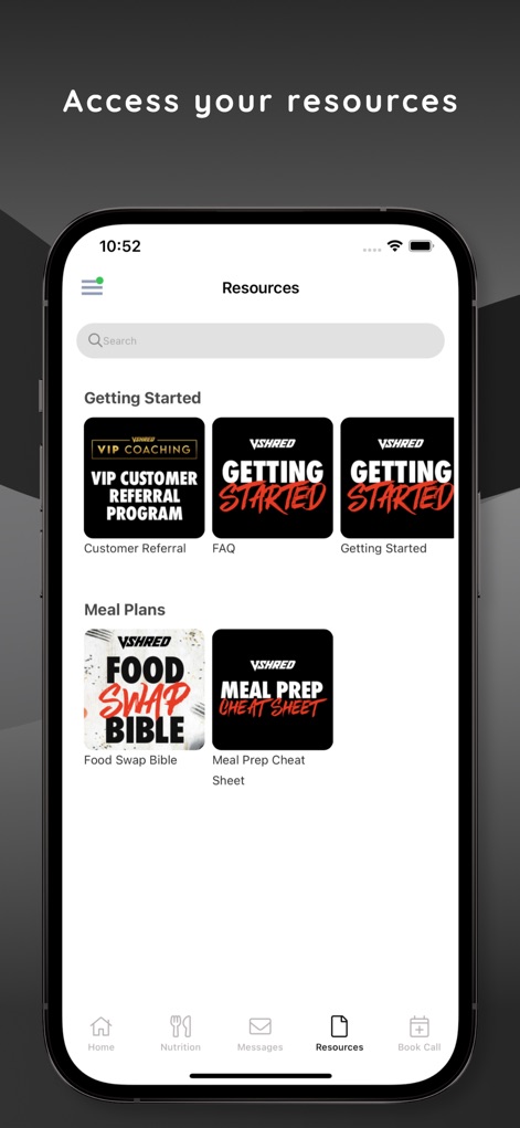 V Shred VIP - Health & Fitness App | MWM