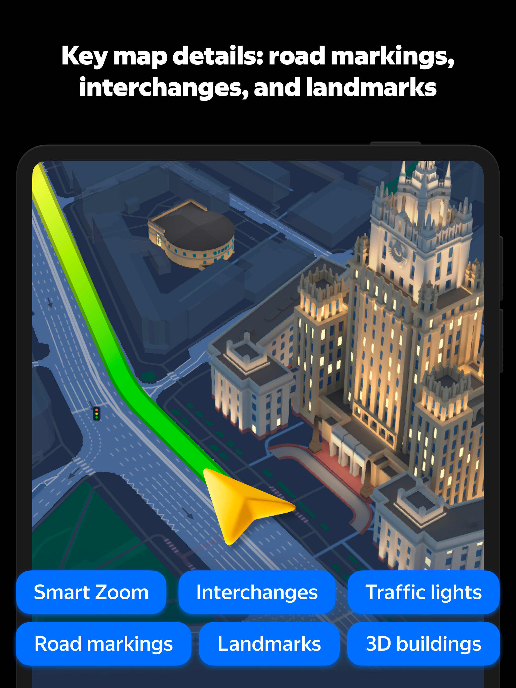 Yandex Navi – navigation, maps screenshot 9