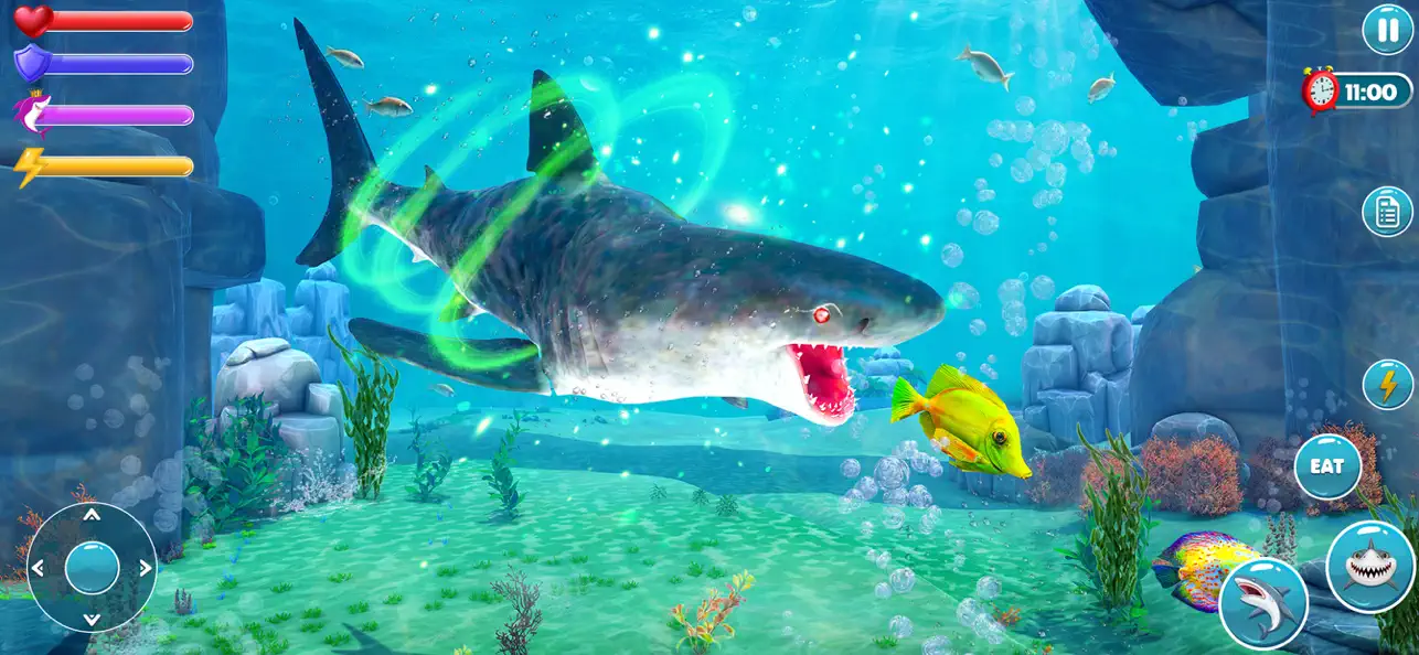 Screenshot #2 pour mégalodon requin poisson