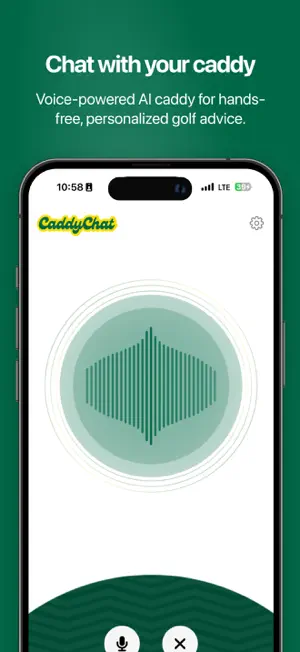 CaddyChat Voice AI Golf Caddie screenshot 2