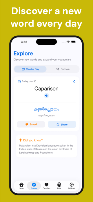 Malayalam Dictionary Screenshot 3 of 5