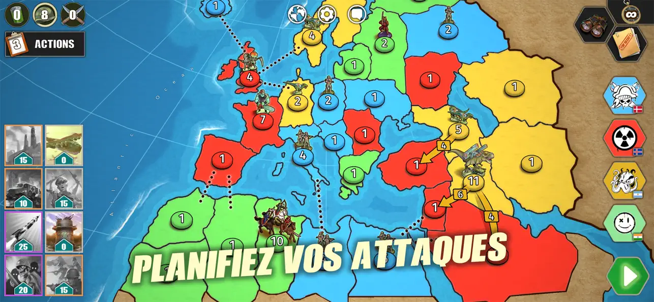 Screenshot #2 pour Risk of war - Wartime Glory