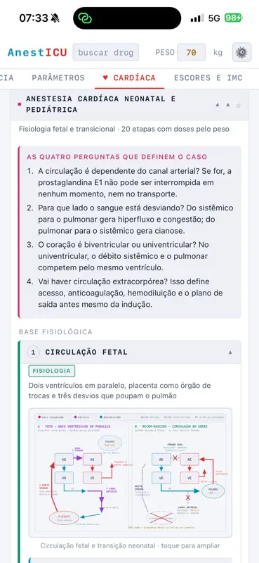 AnestICU: Referência Rápida screenshot 9 of 10
