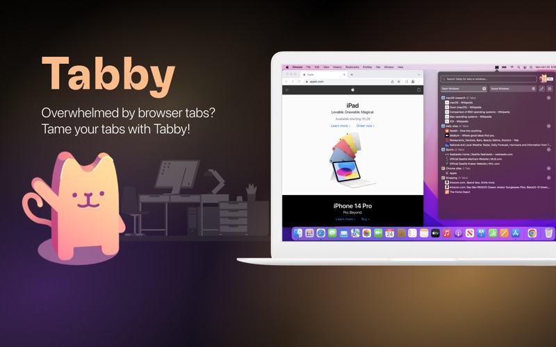 Tabby - Classic app screenshot