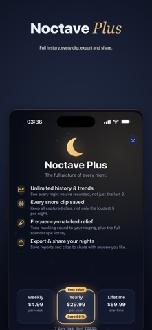 Noctave: Snore Recorder Screenshot 8 of 8