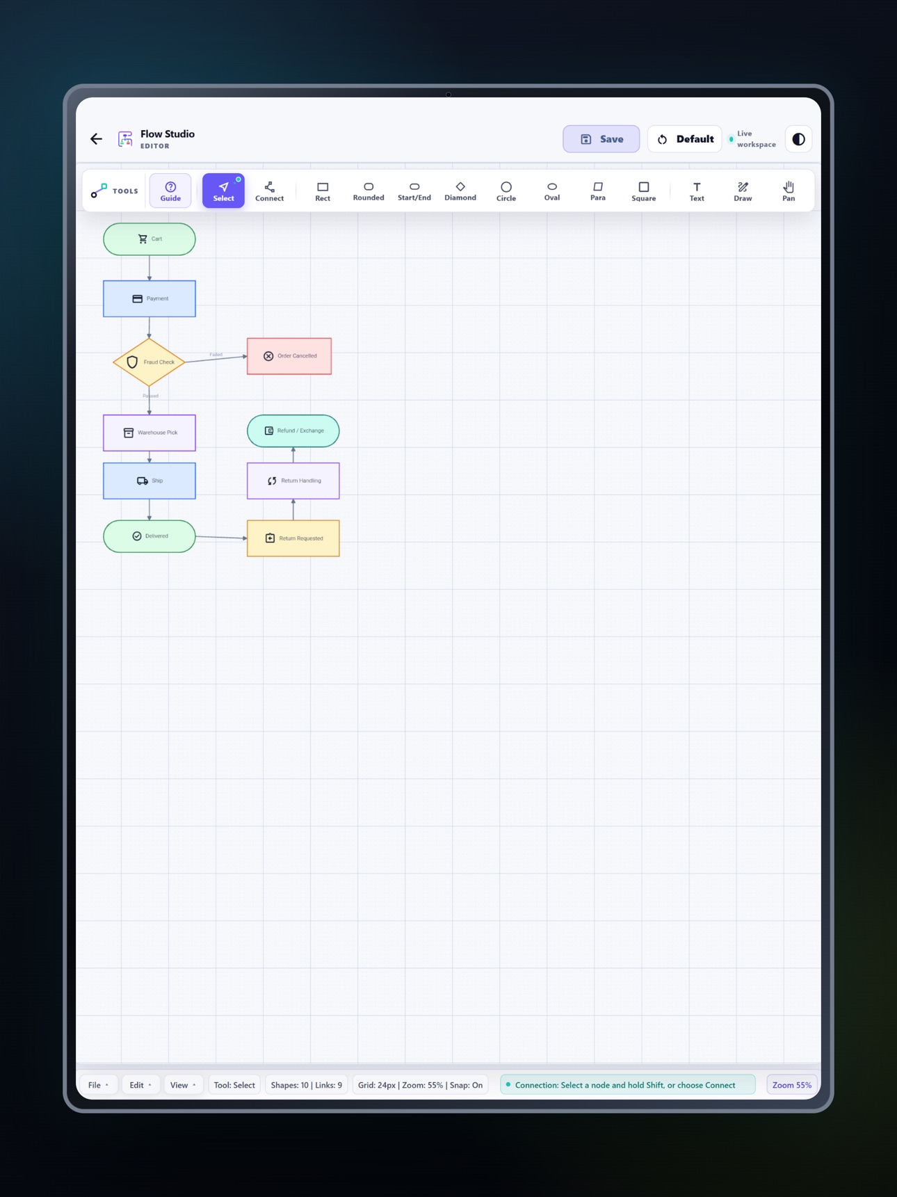 Screenshot 11 of AI Flowchart Maker & Editor