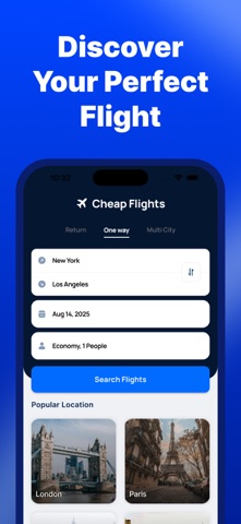 Flight Deals - Cheap Flights iPhone screenshot