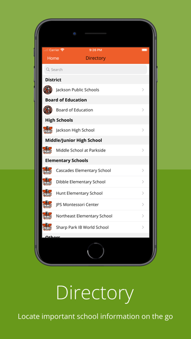 Jackson Public Schools Screenshot