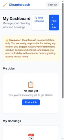 Cleanforcash Screenshot 1 of 3