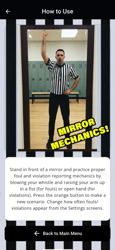 Basketball Ref Practice Pro screenshot 2 of 5