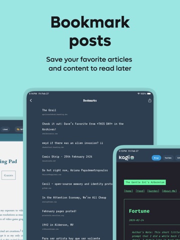 Small Web iPad screenshot