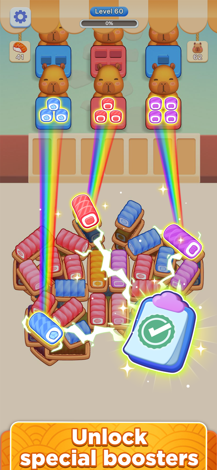 Sushi Jam Color Sort