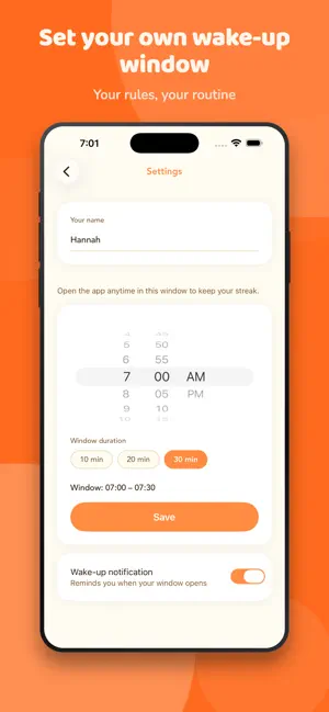 Early Riser: Voice Alarm screenshot 4