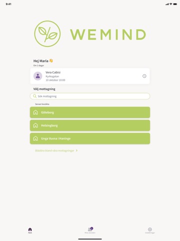 WeMind iPad screenshot 5