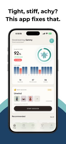 Fluid: Stretching & Mobility Screenshot 2 of 7
