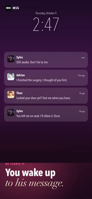 MSG: AI Boyfriend Chat screenshot 3