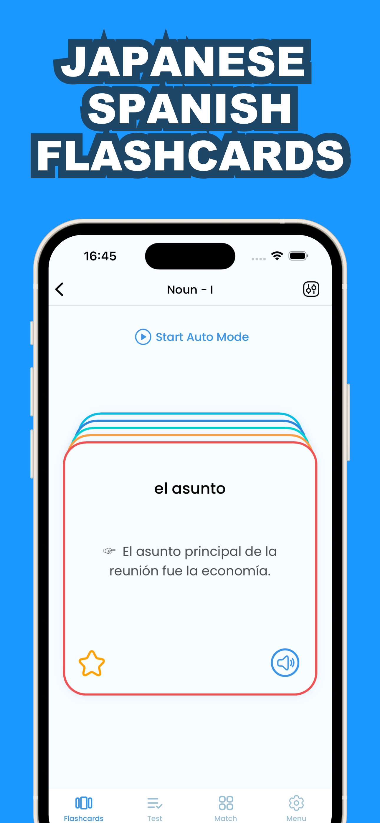 Learn Japanese & Spanish