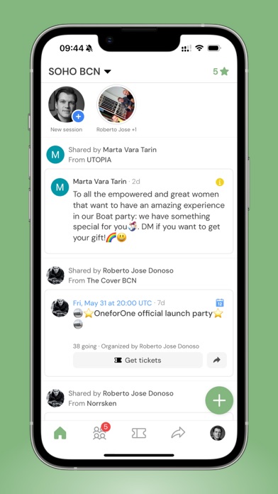 Oneforone - Community & Events Screenshot
