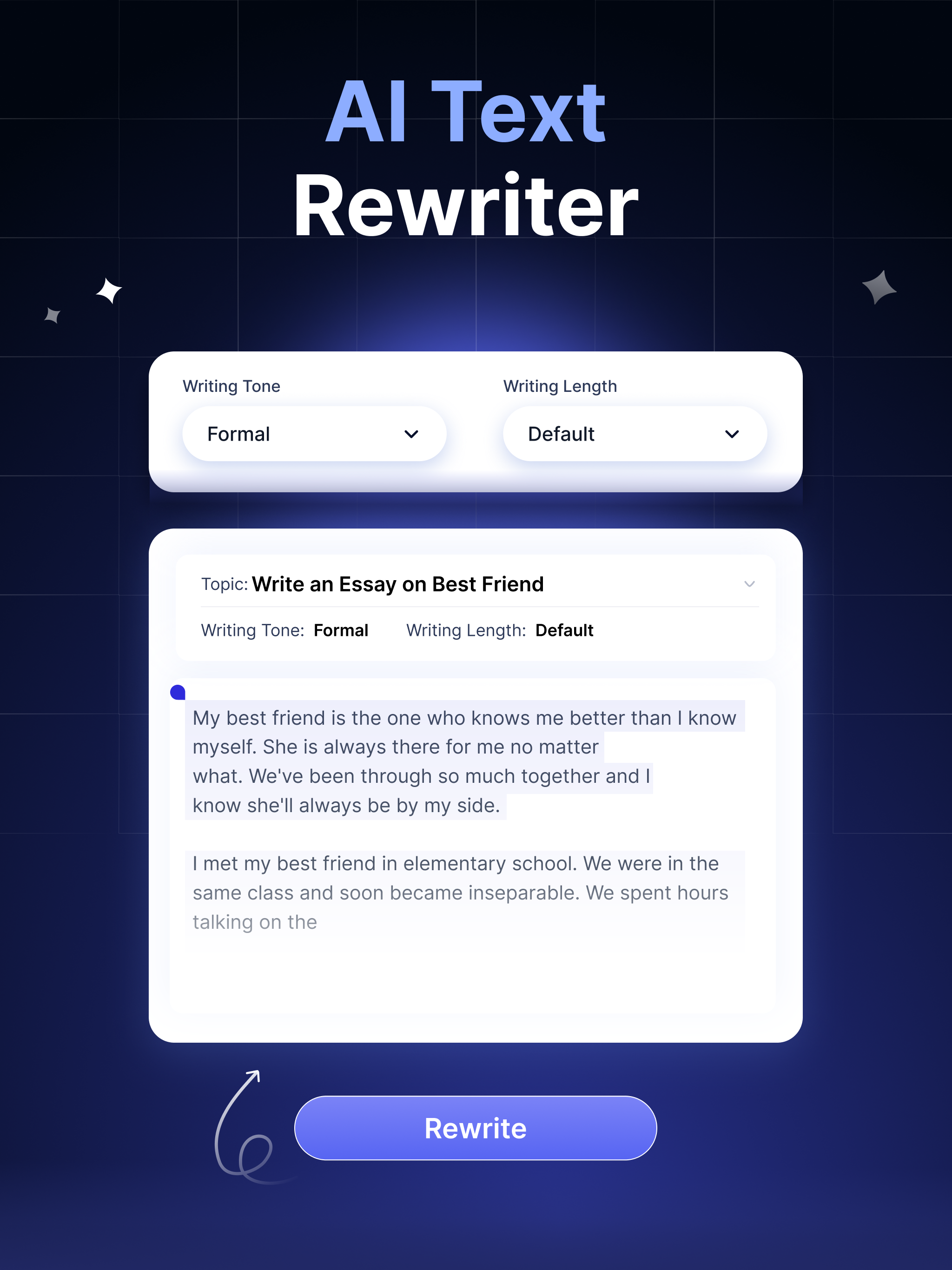 AI Paragraph - Essay Writer