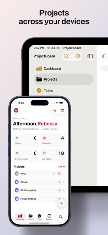 ProjectBoard: Projects & Tasks screenshot