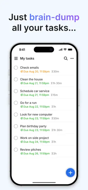 FlowSavvy: AI Schedule Planner screenshot 2