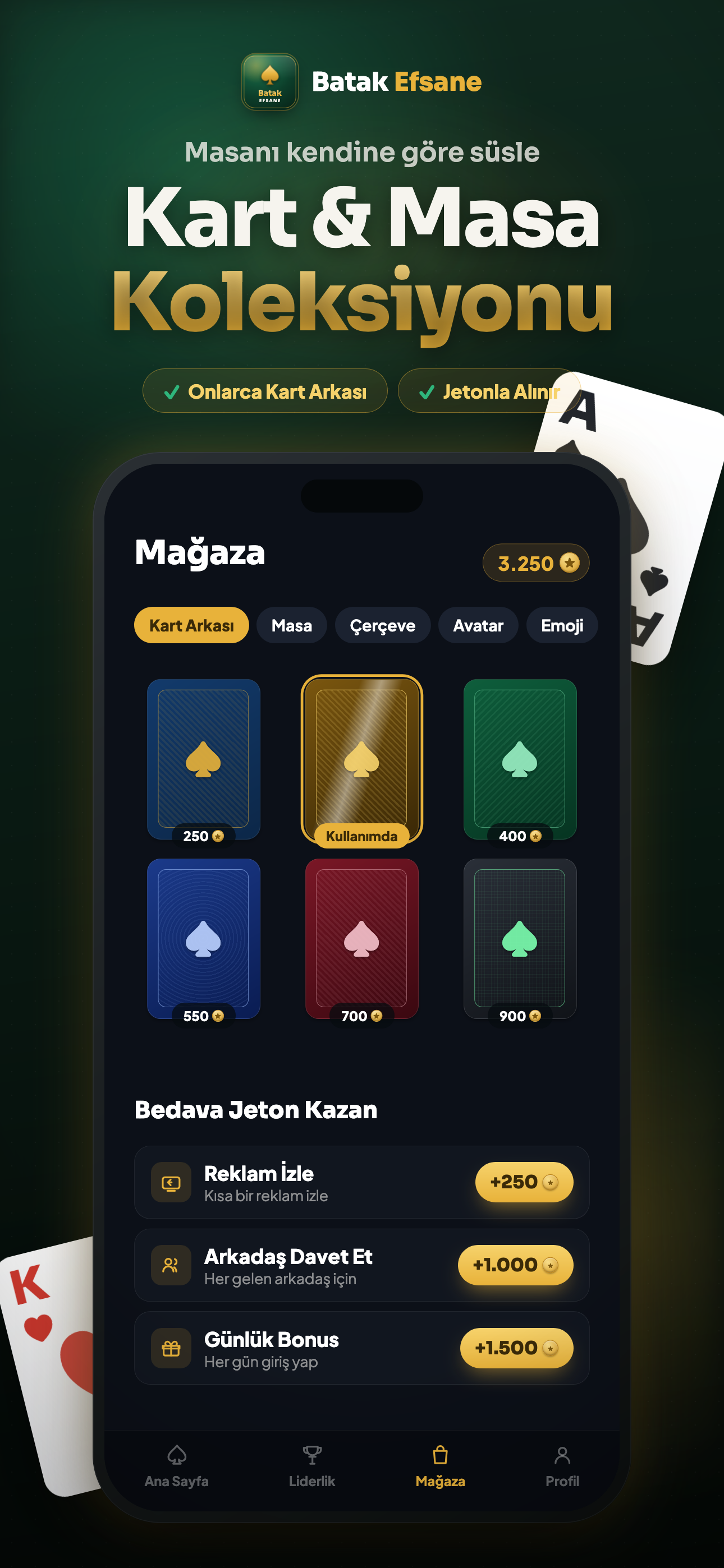 Batak Efsane — İhaleli Batak screenshot 8