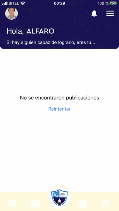 Colegio Virgen de Guadalupe Screenshot