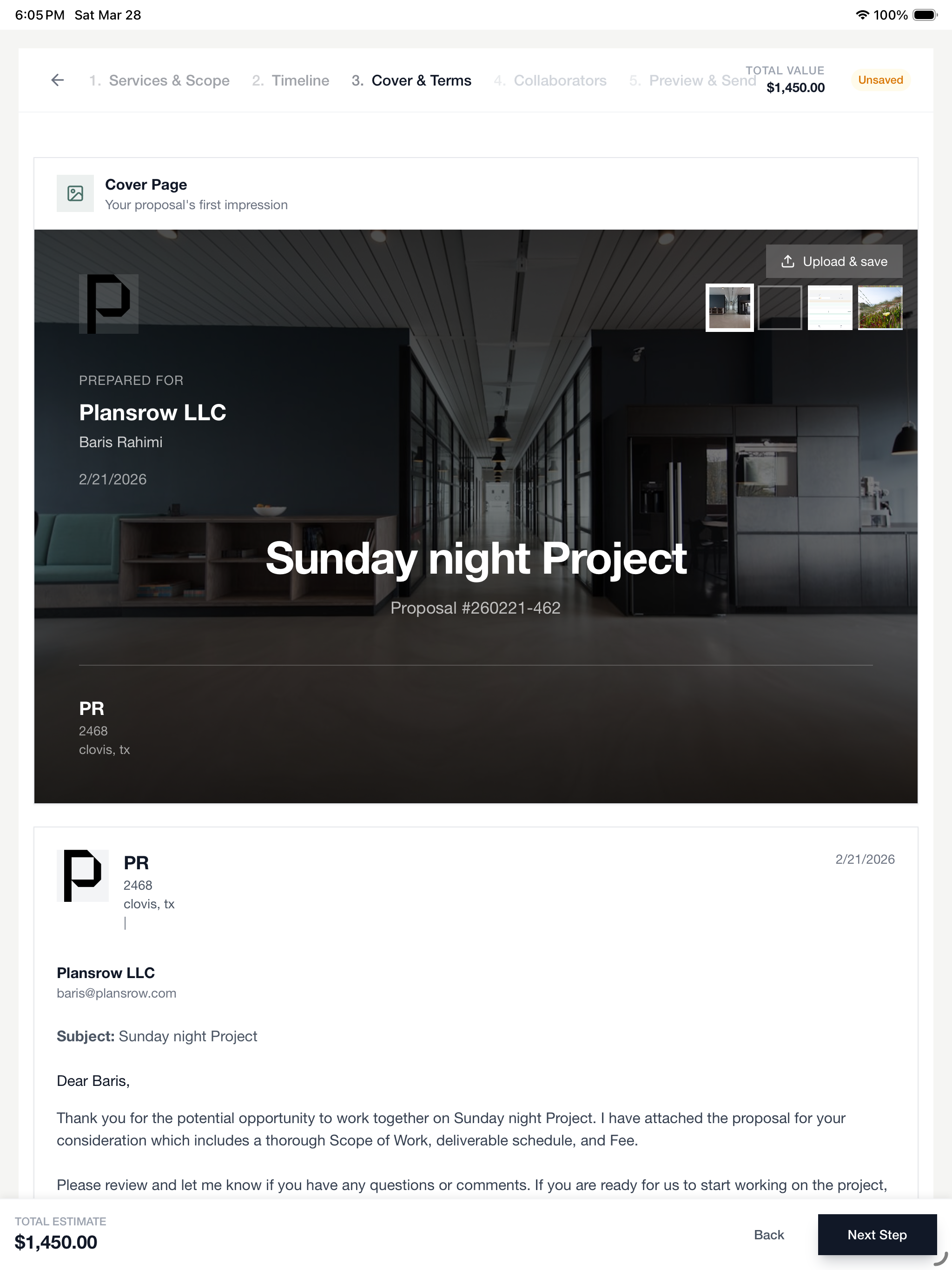 Billdora - Proposal to Paid screenshot 13