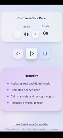 Relax Breath Reset screenshot