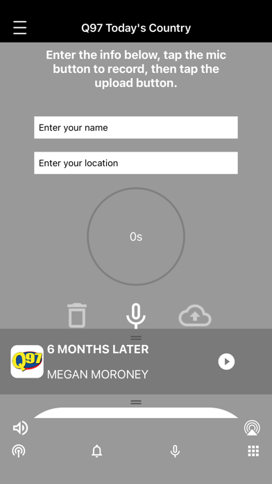 Q97 Redding iPhone screenshot 4 - Entertainment app