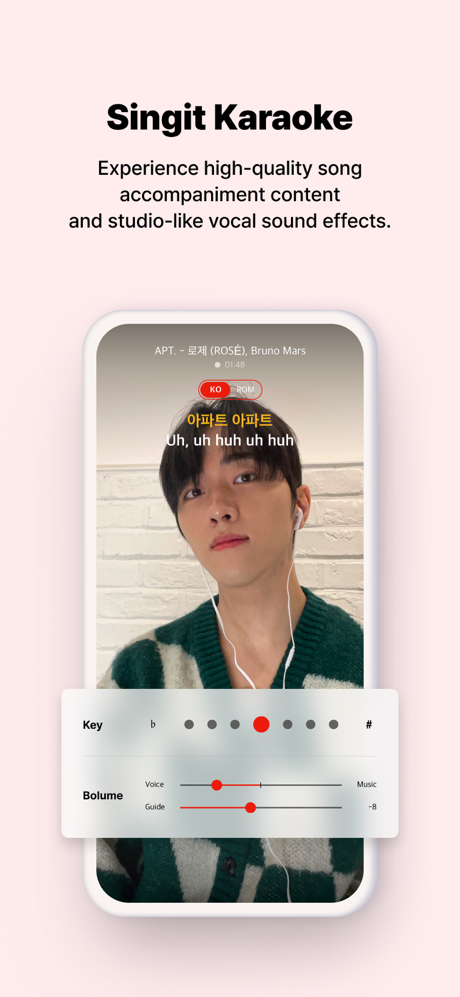 Singit : Online Karaoke, KPOP screenshot 2