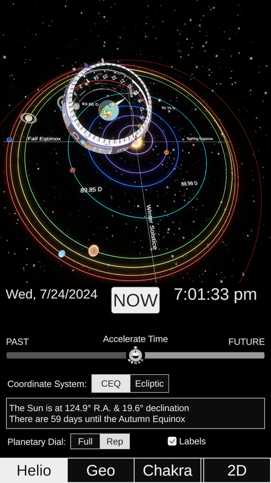 #6. Monad Calendar Clock (iOS) By: Earth at the Center LLC