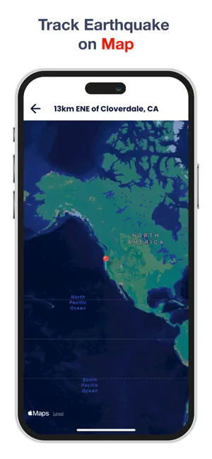 My Earthquake - alerts and map iPhone screenshot 3