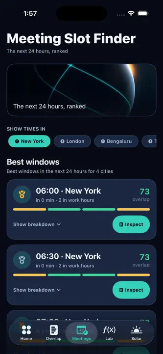 ChronoPulse: World Timezone screenshot 4