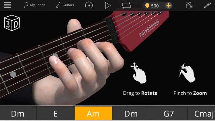 Guitar 3D - Basic Chords screenshot-0