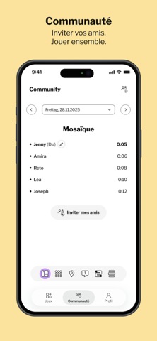 Tribune de Genève, Jeux & Quiz iPhone screenshot