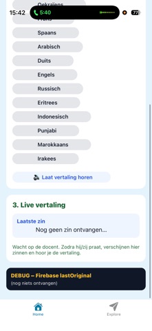 Mijoka Taal Cursist App screenshot