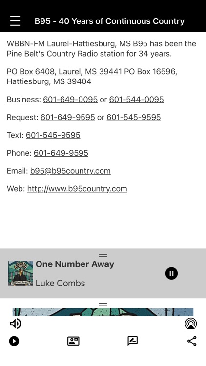 B95 Pine Belt Country