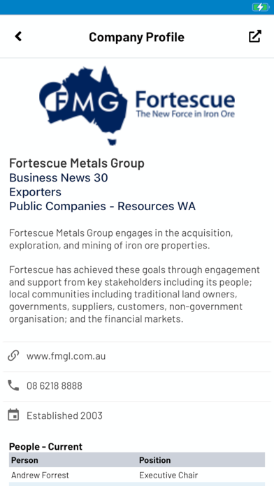 Business News - WA Screenshot