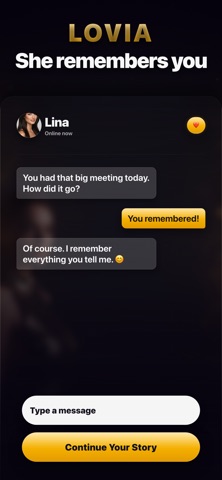 Lovia: AI Girlfriend & Romance screenshot 4