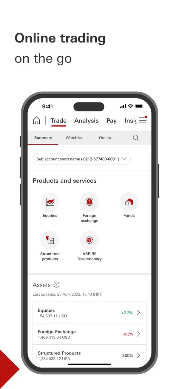 Screenshot #3 pour HSBC Private Bank Hong Kong